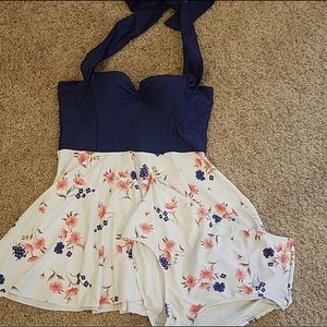 Two Piece Swim Dress